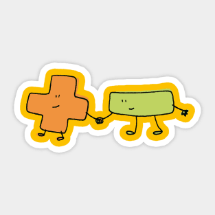 Maths friends Sticker